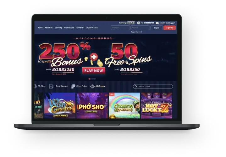 Bobby Casino Desktop